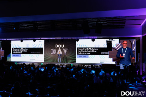 MODUS X представив на DOU Day технологічні рішення для моніторингу об’єктів критичної інфраструктури